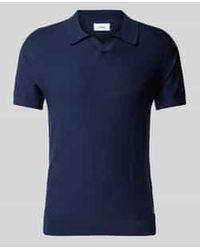 S.oliver - Regular Fit Poloshirt Met Structuur Van Vlamgaren - Lyst