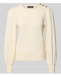 Ralph Lauren - Strickpullover mit Knöpfen Modell 'DONTREY' - Lyst