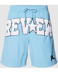 Review - Baggy Shorts im College Star Style - Lyst