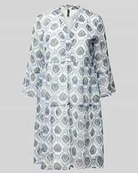 Vero Moda - Getailleerde Mini-jurk Met Semi-transparante Mouwen - Lyst