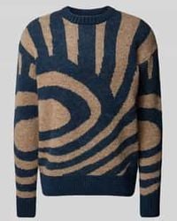 Scotch & Soda - Gebreide Pullover Met Ronde Hals, Model 'Hairy' - Lyst