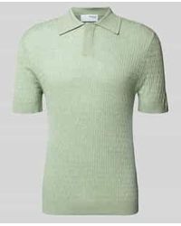 SELECTED - Regular Fit Poloshirt Van Een Mix Van Katoen En Lyocell, Model 'Chance' - Lyst