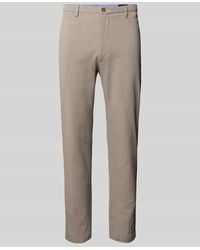Cinque - Slim Fit Chino mit Strukturmuster Modell 'brody' - Lyst