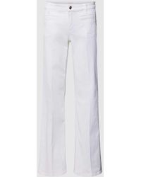 Cambio - Wide Fit Jeans mit Knopf- und Reißverschluss Modell 'TESS' - Lyst