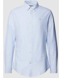 Barbour - Tailored Fit Freizeithemd mit Label-Stitching Modell 'OXTOWN' - Lyst