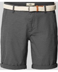 Redefined Rebel - Regular Fit Shorts mit Gürtel Modell 'NEBRASKA' - Lyst