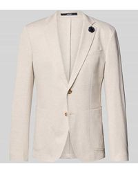 Joop! - Regular Fit 2-Knopf-Sakko mit Reverskragen Modell 'Hoverest' - Lyst