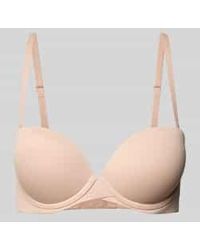 Calvin Klein - Push-up-bh Met Labeldetails - Lyst