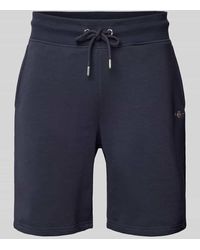 GANT - Regular Fit Shorts mit elastischem Bund - Lyst