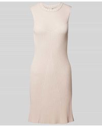 Guess - Knielanges Kleid in Ripp-Optik Modell 'ALLIE' - Lyst