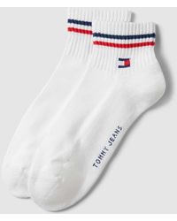 Tommy Hilfiger - Socken mit Label-Print im 2er-Pack - Lyst