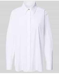 Marc Cain - Overhemdblouse Met Blinde Knoopsluiting - Lyst