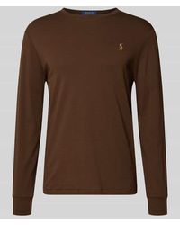 Polo Ralph Lauren - Longsleeve mit gerippten Abschlüssen - Lyst