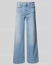 Mos Mosh - Flared Jeans Met Klepzakken - Lyst