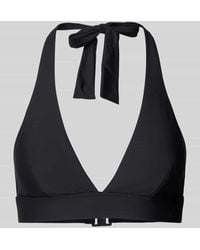 Marc O' Polo - Bikini-Oberteil mit V-Ausschnitt Modell 'Essentials' - Lyst