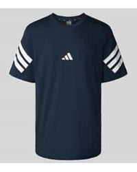 adidas - T-Shirt Met Labelprint - Lyst