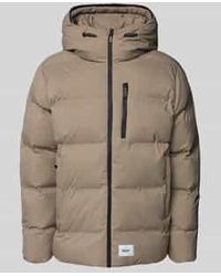Khujo - Gewatteerd Jack Met Capuchon, Model 'Silas' - Lyst