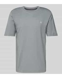 Marc O' Polo - Regular Fit T-Shirt Van Puur Katoen Met Logoprint - Lyst