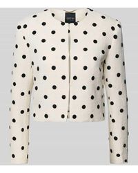 Marc Cain - Regular Fit Blazer mit Hakenverschluss und Rundhalsausschnitt - Lyst