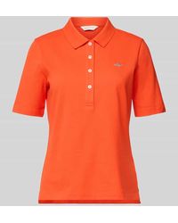 GANT - Poloshirt Mit Label-Stitching - Lyst