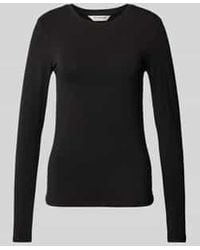 MSCH Copenhagen - Shirt Met Lange Mouwen En Ronde Hals - Lyst