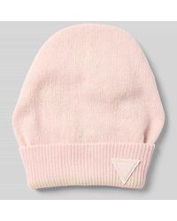 Guess - Beanie mit Label-Patch Modell 'MARZIA' - Lyst
