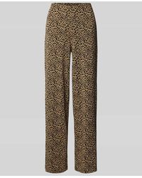 Vila - Wide Leg Stoffhose mit elastischem Bund Modell 'LUMENA' - Lyst