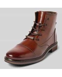 Bugatti - Boots Van Leer Met Ritssluiting, Model 'Marcello I' - Lyst
