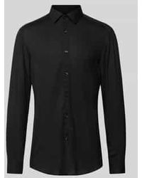HUGO - Slim Fit Zakelijk Overhemd Met Kentkraag - Lyst