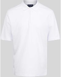 Christian Berg Men - Regular Fit Poloshirt Met Logostitching - Lyst