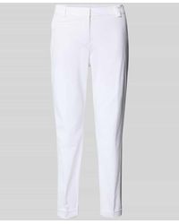 Cambio - Slim Fit Hose mit verkürztem Schnitt Modell 'STELLA' - Lyst