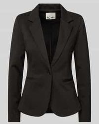 Ichi - Slim Fit Blazer Met Paspelzakken, Model 'Kate' - Lyst