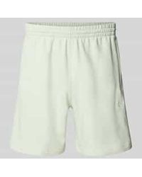 adidas Originals - Relaxed Fit Sweatshorts Van Puur Katoen Met Logostitching - Lyst