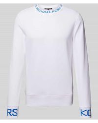 Michael Kors - Sweatshirt mit Label-Print - Lyst