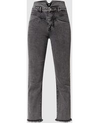 Catwalk Junkie - High Waist Straight Fit Jeans mit Stretch-Anteil Modell 'Nyla' - Lyst