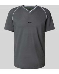 BOSS - Regular Fit T-Shirt aus reiner Baumwoll Modell 'TEE RETRO TL' - Lyst