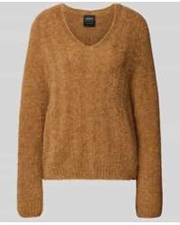 Marc Cain - Gebreide Pullover Met V-Hals - Lyst