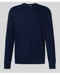 SELECTED - Regular Fit Gebreide Pullover Van Zuivere Merinowol, Model 'Tray' - Lyst