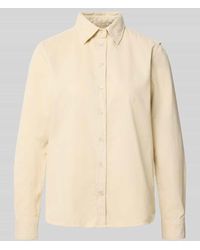 GANT - Cordbluse mit Knopfleiste - Lyst