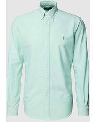 Polo Ralph Lauren - Custom Fit Freizeithemd mit Button-Down-Kragen - Lyst