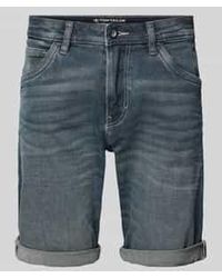 Tom Tailor - Regular Fit Bermuda Van Katoenmix - Lyst