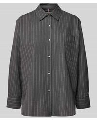 Tommy Hilfiger - Regular Fit Hemdbluse aus reiner Baumwolle - Lyst