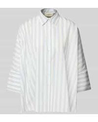 Weekend by Maxmara - Relaxed Fit Overhemdblouse Met 3/4-Mouwen, Model 'Hudson' - Lyst