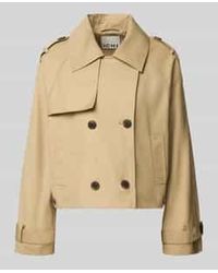 Ichi - Regular Fit Jack Met Viscose Model 'Eparza' - Lyst