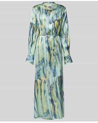 Gestuz - Maxikleid Mit Bindegürtel Modell 'Walery' - Lyst