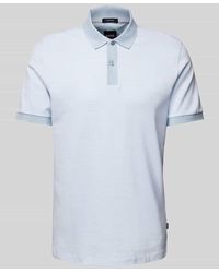 BOSS - Regular Fit Poloshirt Mit Label-Detail Modell 'Parlay' - Lyst