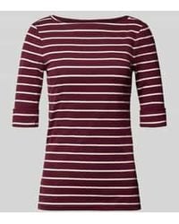 Ralph Lauren - Regular Fit T-Shirt Met 1/2-Mouwen, Model 'Judy' - Lyst