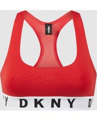 DKNY Synthetisch Body Van Mesh in het Wit Dames Kleding voor voor Lingerie voor Bodys 