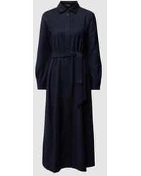 Weekend by Maxmara - Overhemdjurk Met Strikceintuur - Lyst