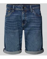 Tom Tailor - Slim Fit Bermudas aus Baumwoll-Mix Modell 'PIERS' - Lyst